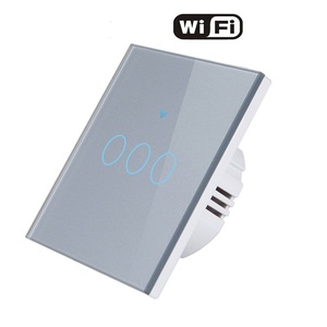 CE Chứng Nhận Wifi tuya chuyển đổi thông minh EU tiêu chuẩn 230V Wifi/<span class=keywords><strong>ZigBee</strong></span> Alexa Google nhà tương thích không có dây trung tính ip44schuko 1-4gang - Product Image 5