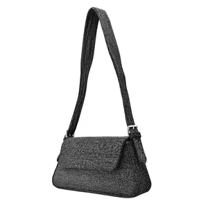 Denim Hobo Bag for Women Canvas Shoulder Bags Small Clutch Totes Handbag Evening Armpit Top Handle Purse