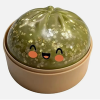 Nouvel Arrivage Vente en Gros Jouets à Presser Doux en Forme de Bao Bao, Peluche Super Douce en Coton PP Brodé