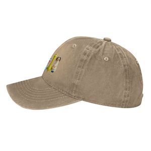Gorra de béisbol de mezclilla lavada unisex, gorra deportiva inspirada en los deportes - Product Image 2