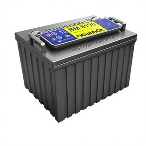 แบตเตอรี่เจล VRLA รุ่น 14 BM8190 8V 190AH สำหรับระบบโซลาร์เซลล์แบบ Deep Cycle ใช้กับอินเวอร์เตอร์แบบ Off Grid และ UPS สำรองไฟฟ้า ไม่ต้องบำรุงรักษา ชนิดตะกั่ว-กรด - Product Image 1