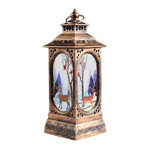 <span class=keywords><strong>Lanterne</strong></span> de Noël Lumière Joyeux Noël Décorations pour la maison 2025 Navidad Ornements d'arbre de Noël Cadeaux de Noël Nouvel An 2025 - Product Image 6