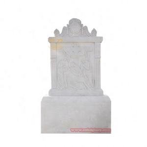<span class=keywords><strong>Église</strong></span> <span class=keywords><strong>catholique</strong></span> thème marbre mur Relief Statue jésus Crucifixion Sculpture pierre Art décoration Design - Product Image 2