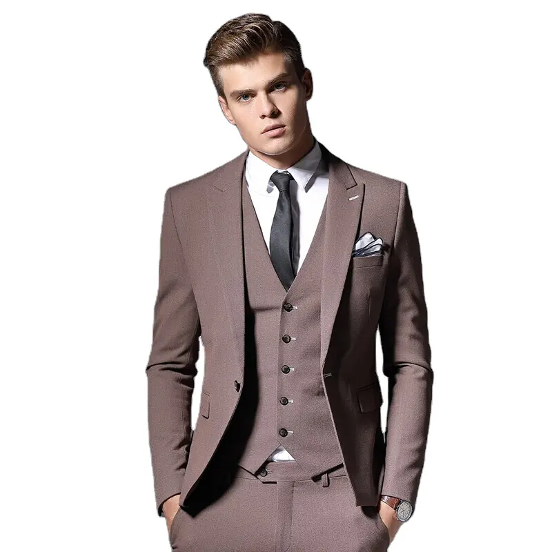 Mens formal wear groom suit wedding blazzers for men