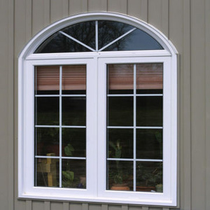Perfil de aluminio de vidrio fijo redondo Ventana de travesaño precio con doble acristalamiento/de gran tamaño ventanas abatibles - Product Image 3