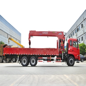 Grúa Hidráulica Montada en Camión de 14 Toneladas, Chasis de <span class=keywords><strong>Tres</strong></span> <span class=keywords><strong>Ejes</strong></span> 6X4, Camión Volquete para Construcción - Product Image 5