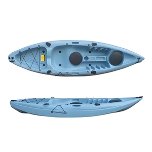 rotational Single <strong>mold</strong> <strong>Plastic</strong> rotomolded <strong>Fishing</strong> Kayak Touring In Rivers <strong>2</strong> Person Sit On Top rotomolding rowing boat For Family - Product Image 2