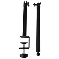 Kit de pince à bras magique 360 °   Rotule de caméra pour moniteur, flash, lumière LED, microphone, cage de caméra, caméra d'action, téléphone portable