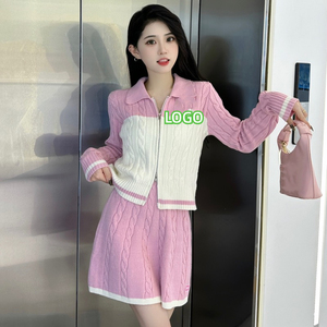 Droma Spedizione Gratuita Nuova Collezione Donna Set <span class=keywords><strong>Elegante</strong></span> <span class=keywords><strong>con</strong></span> <span class=keywords><strong>Felpa</strong></span> e Gonna Autunno Inverno Due Pezzi - Product Image 5