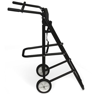 Carretilla de mano de acero de dos ruedas duradera para transporte de motores fueraborda y motores de pesca - Product Image 5