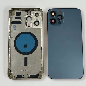 Telaio della porta posteriore in vetro della <span class=keywords><strong>batteria</strong></span> della fabbrica della cina <span class=keywords><strong>con</strong></span> copertura dell'alloggiamento posteriore del telaio per iPhone 11 11 Pro 11 Pro Max - Product Image 3