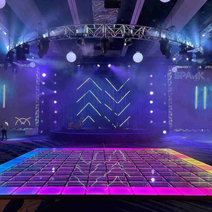 กระเบื้องพื้นเต้นรำดิสโก้แบบมีไฟ LED RGB รุ่น Creative Illuminate ปี 2022 สำหรับขาย - Product Image 1