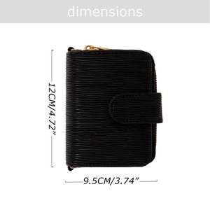 Yihe penjualan terbaik Saffiano Epi kulit uang Binder Organizer 6 warna siap daun terbang sisipan Loose-Leaf mengikat - Product Image 4