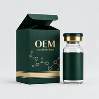 Boîte en carton pour soins de la peau de haute qualité, emballage personnalisé imprimé, boîte en carton cosmétique, vente en gros, boîte pliante