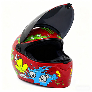 <span class=keywords><strong>Casque</strong></span> de moto <span class=keywords><strong>intégral</strong></span> <span class=keywords><strong>pour</strong></span> animaux de compagnie VIRTUE, nouveau modèle rouge mini mignon, avec coque en ABS et doublure en mousse - <span class=keywords><strong>pour</strong></span> chats, chiens et petits animaux - Product Image 5