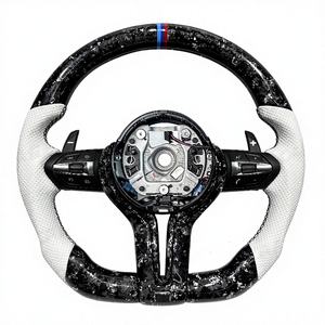 Volante de Fibra de Carbono Forjado Directo de Fábrica para <span class=keywords><strong>BMW</strong></span> M2 M3 M4 <span class=keywords><strong>M5</strong></span> F10 F50 F30 F32 F80 F82 F87 F90 E90 E92 E60 E63 G20 G30 - Product Image 1