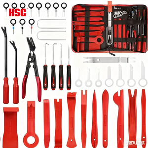 Kit d'outils de démontage de garnitures de voiture HSG 238 <span class=keywords><strong>pièces</strong></span>, kit universel de démontage de tableau de bord, de panneaux de porte et d'intérieur de véhicule - Product Image 6