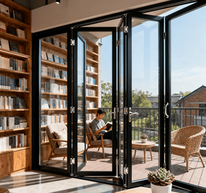 <span class=keywords><strong>Porte</strong></span> <span class=keywords><strong>de</strong></span> <span class=keywords><strong>garage</strong></span> commerciale automatique en alliage d'aluminium avec fonctionnement supérieur fluide pour usage extérieur (centre commercial, école, villa) - Product Image 5