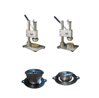 Presse à tartelettes manuelle en acier inoxydable, moule à quiches et tartelettes pour café, moule de qualité alimentaire pour la pâtisserie
