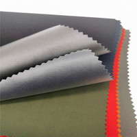 Tela laminada TPU elástica de poliéster 100 sin Spandex para chaqueta Softshell de hombre