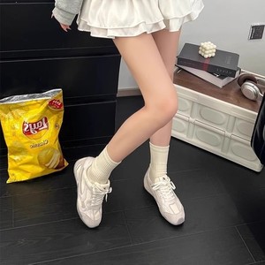 Zapatos Plateados <span class=keywords><strong>GAT</strong></span> para Mujer 2026, Todas las Temporadas, Nuevos, con Aumento de Altura, Zhejiang Wenzhou, Ligeros, Duraderos, de Cuero Genuino, Suela Suave - Product Image 3