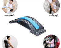 Dispositif de soutien lombaire, correcteur de posture, étireur dorsal pour soulager la douleur, pour enfants et adultes