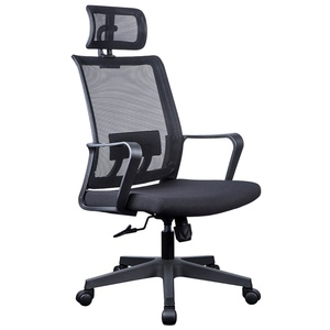 Vente en gros de chaises de bureau pivotantes en maille de haute qualité, chaise de bureau ergonomique à dossier haut - Product Image 3