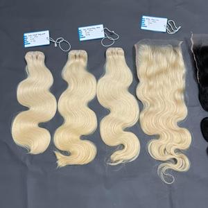 Article populaire Offre groupée Extension de cheveux Corps vapeur Cheveux ondulés Trame Bundle en stock Aucune perte - Product Image 2