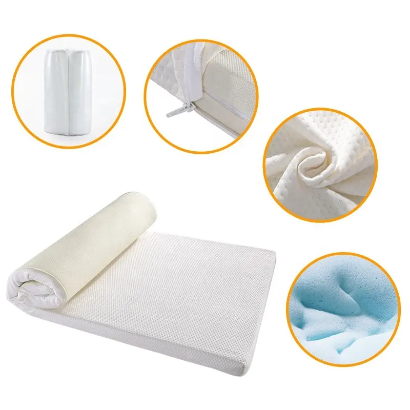 Manufacturer Price Wave Massage Gel Memory Foam Mattress Polyurethane Sponge Home Mattress