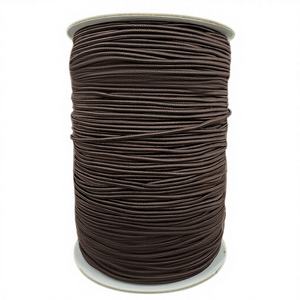 เชือกยางยืดถักหลากสี 100% โพลีเอสเตอร์ ขนาด 2-10 มม. ความทนทานสูง เป็นมิตรกับสิ่งแวดล้อม ใช้สำหรับกระเป๋า รองเท้า เสื้อผ้า - Product Image 4