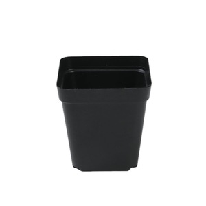 Macetas Cuadradas <span class=keywords><strong>de</strong></span> Plástico Grueso para Plantas, Color Negro, para Uso en Jardín, Ligeras, Modernas y Minimalistas, <span class=keywords><strong>Precio</strong></span> al por Mayor - Product Image 4