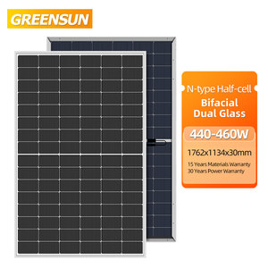Greensun Panel Solar 450W 460W N-type Topcon Panel Solar PV Módulos Con Certificado <span class=keywords><strong>TUV</strong></span> - Product Image 1
