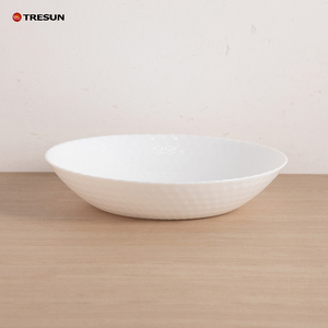 TRESUN - Juego de Vajilla de Vidrio Opal Blanco al por Mayor, 58 Piezas, Portátil, Popular para Hoteles y Restaurantes - Product Image 2