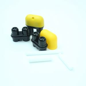 Kunststoff kühlung Erfrischender Kräuter-Doppelend-Nasen inhalator Clear <span class=keywords><strong>Airways</strong></span> beim Atmen - Product Image 5