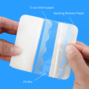 防水透气透明PU IV敷料，用于导管固定和术后护理 - Product Image 1