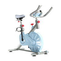 Bicicleta de Spinning Magnética Comercial con Volante de Inercia de 18 kg, Plegable, para Ciclismo en Interiores, con Registro de Calorías, para Gimnasio y Hogar