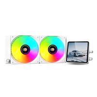 Refroidisseur d'Eau CPU SOEYI 240mm Blanc OEM ODM à Écran LCD pour PC