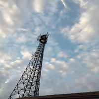 Tour de télécommunication autoportante à 3/4 poteaux |   Pylône de communication en acier galvanisé à chaud Q355