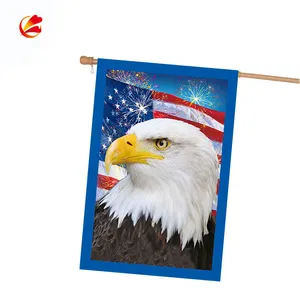 Eagle Yard Decor Home Outdoor 4 juillet Independence Day Decor Memorial Outside Stars Stripes