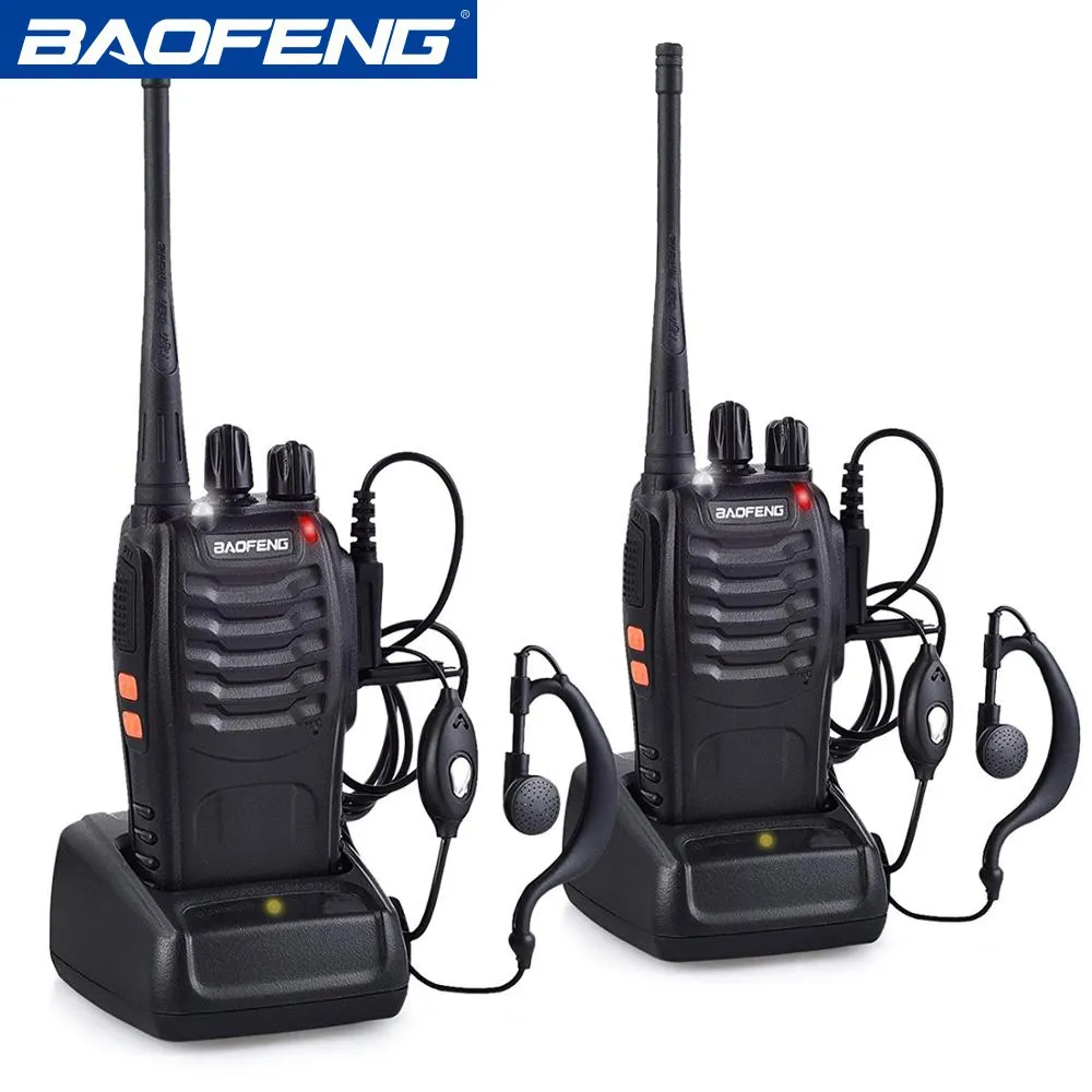 Moins cher BaoFeng bf 888S Portable Talkie Walkie Baofeng bf-888S UHF 400-480 pratique talky radio sans fil radio bidirectionnelle Fabricant