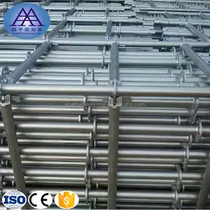 Widely used Q345 hot dip galvanized ringlock vertical scaffolding for building supplies