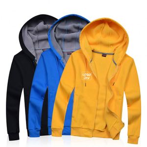 Custom Logo Heavyweight Zipper Hoodie <b>Men</b> Women Cotton Blank Casual Streetwear Unisex <b>Pullover</b> Wholesale - Product Image 3