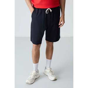 Fiesta - Ensemble de shorts pour homme en coton bleu marine, épais, doux, texturé, coupe ample, basique - 85259 - Fiesta/bleu marine - Product Image 3