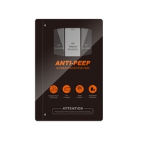 Protection d'écran de confidentialité anti-espion et anti-traces de doigts en PET ultra-fin, étanche, couverture intégrale 2.5D pour mobile