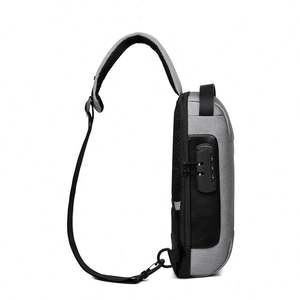 Wholesale Men Anti-theft Chest Crossbody Bag Oxford Fabric Single Shoulder Bag Portable Sport Chest Sling Bag - Product Image 2