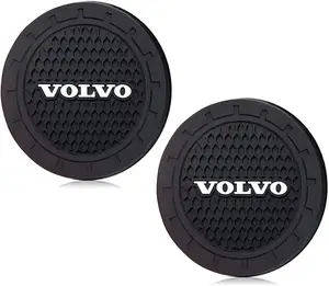 Custom Car Brand 2 Pieces Non-Slip car Cup Holders Suitable for Volvo Interior Accessories Suitable for Chevrolet serial