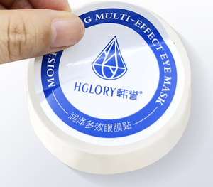 <strong>Ultra</strong>-<strong>Thin</strong> Size Custom <strong>Vinyl</strong> Waterproof Luxurious 3D Logo Label Printing Embossed Retro Decorative Perfume <strong>Adhesive</strong> Sticker - Product Image 2