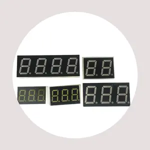 Small 0.39 Inch 7 Segment Led Display Blue 3 Digits Led Number Display