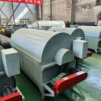Séchoir rotatif à tambour de 300 kW à température contrôlée, chauffage uniforme, dispositif de déshydratation des matériaux biomasse