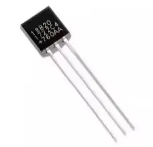 DS18B20 + TO-92 programlanabilir sıcaklık sensörü dijital-55C-125C TO92-3 ic DS18B20 +